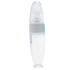 Silicone Baby Food Spoon with Suction Cup