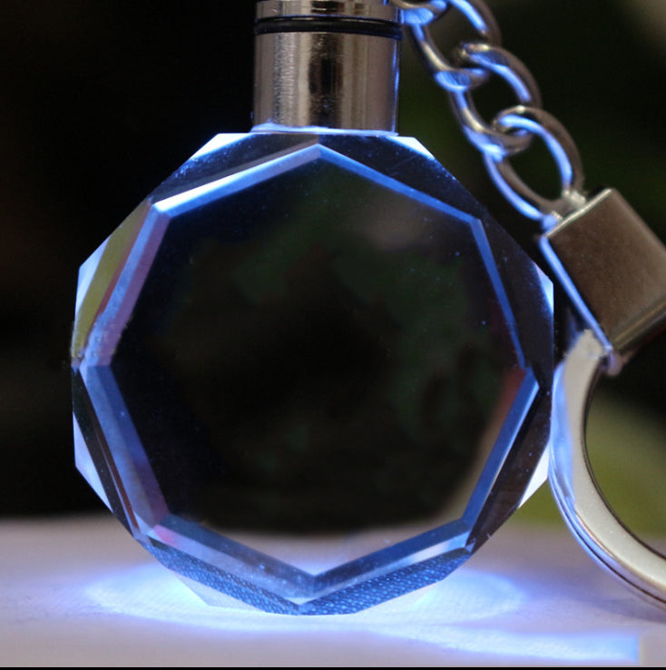 Personalized Custom Crystal Keychain