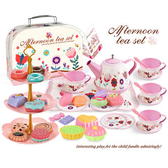 Girls Play House Simulation Dessert & Tea Toy Set