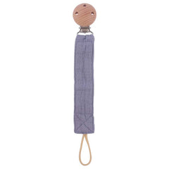 Beech Pacifier Clip for Soothing Baby - Cotton & Hemp