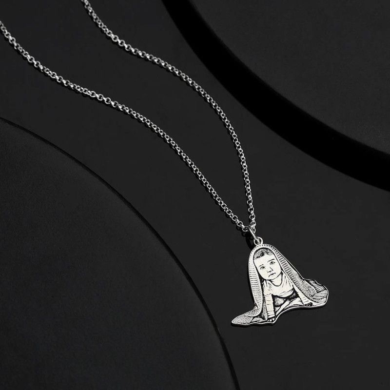 Personalized Custom Photo Necklace