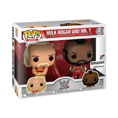 Funko Pop! WWE - Hulk Hogan & Mr. T Hulkamania 2 Pack Amazon Exclusive (51720)