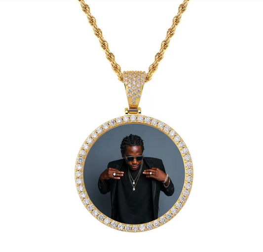 Memory photo custom pendant