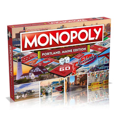 Monopoly Board Game - Portland ME Edition: 2-6 Players Family Board Games for Kids and Adults Board Games for Kids 8 and up for Kids and Adults Ideal for Game Night