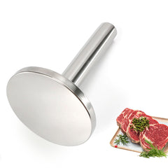 KAYCROWN Meat Tenderizer Hammer Meat Pounder Flattener Stainless Steel Kitchen Meat Mallet for Flattening Steak Beef Poultry Meat Pounder Tenderizer Chicken Flattener Tool