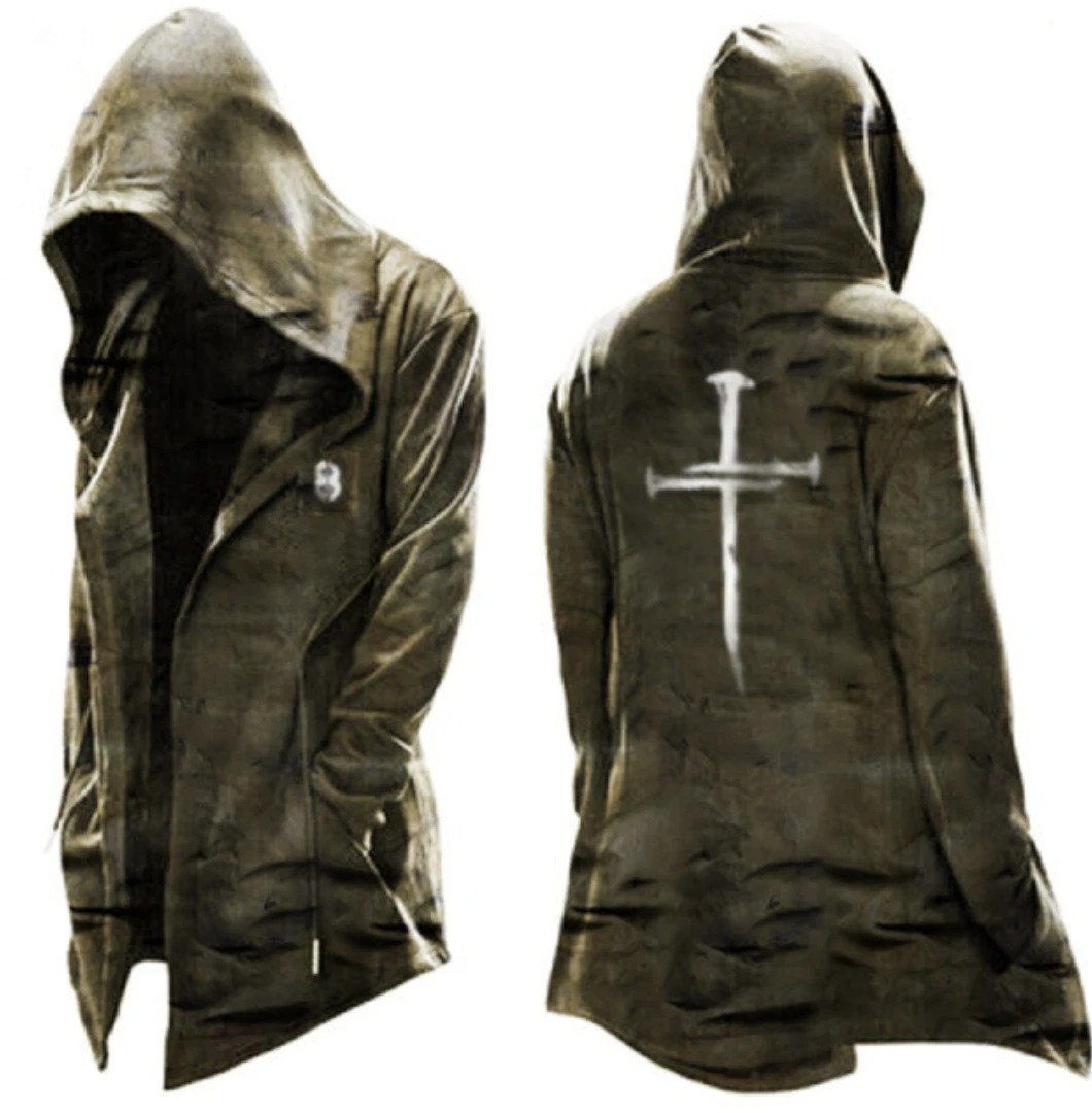 Custom Printed Trench Coat