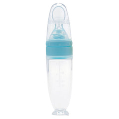 Silicone Baby Food Spoon with Suction Cup