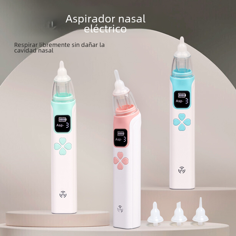 Electric Nasal Aspirator for Infants with Soft Silicone Tip