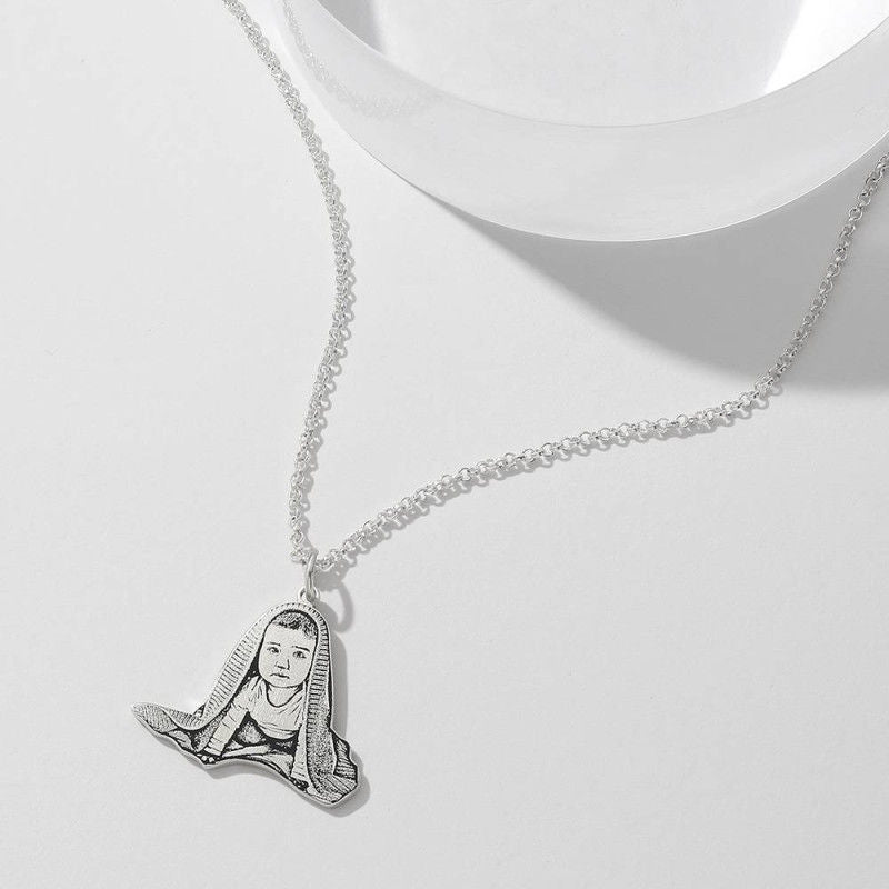 Personalized Custom Photo Necklace